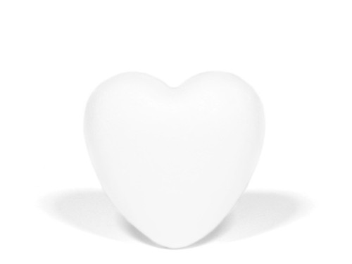Serce styropianowe - pełne, 6 cm
