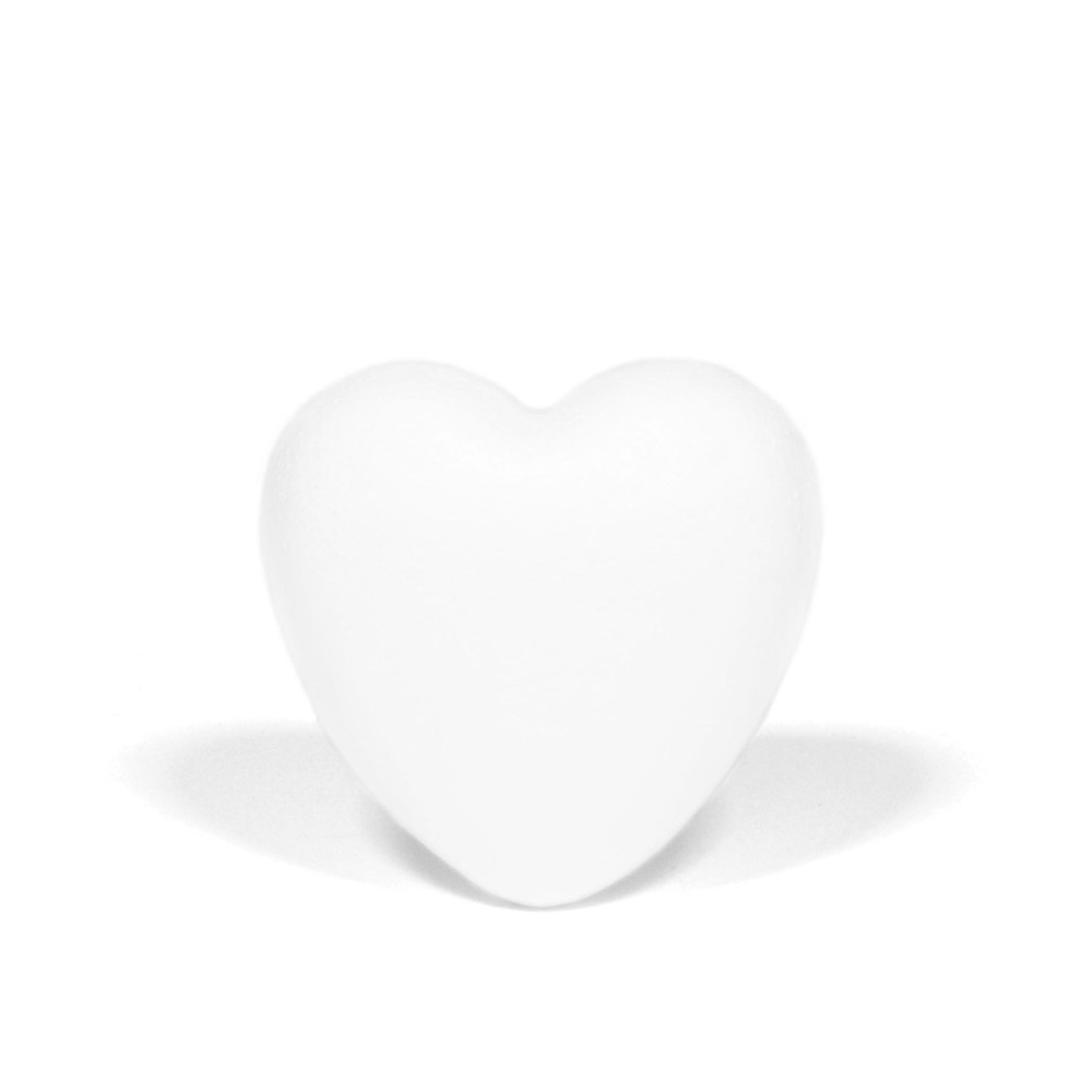 Styrofoam Heart - 6 cm