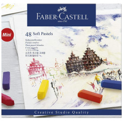 Zestaw pasteli suchych Mini Creative Studio - Faber-Castell - 48 kolorów