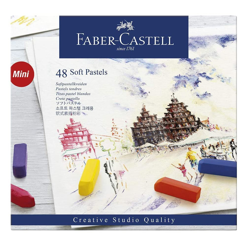 Mini Creative Studio soft pastels - Faber-Castell - 48 colors