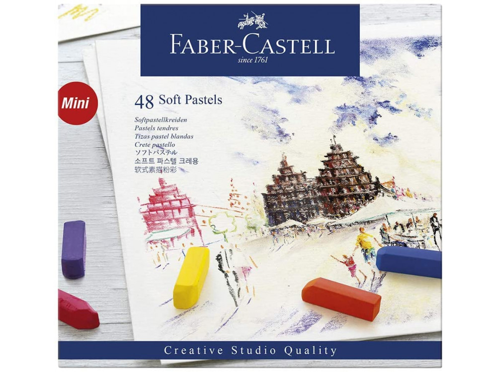 Mini Creative Studio soft pastels - Faber-Castell - 48 colors