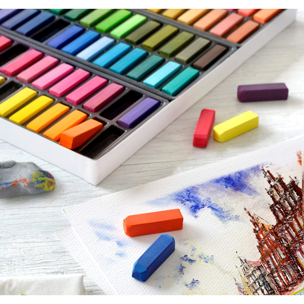 Zestaw pasteli suchych Mini Creative Studio - Faber-Castell - 48 kolorów
