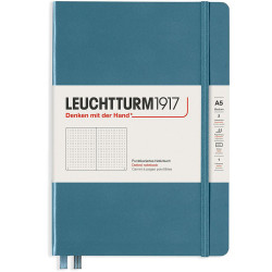 Notebook Rising Colours - Leuchtturm1917 - dotted, Stone Blue, A5