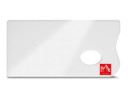 Artist double-sided paint palette - Caran d'Ache - white, 13 x 26 cm