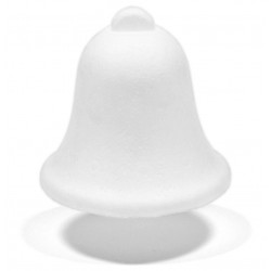 Styrofoam Bell - full, 8 cm