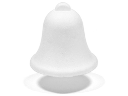 Styrofoam Bell - full, 8 cm