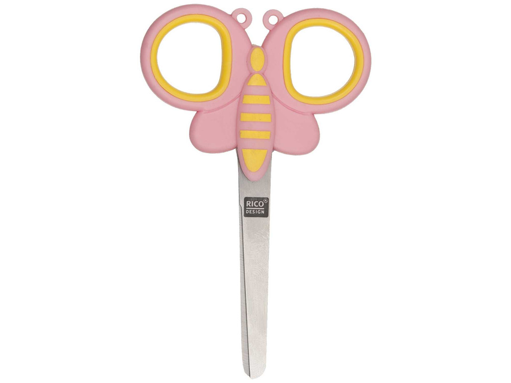 Children's scissors - Rico Design - butterfly, 13 cm