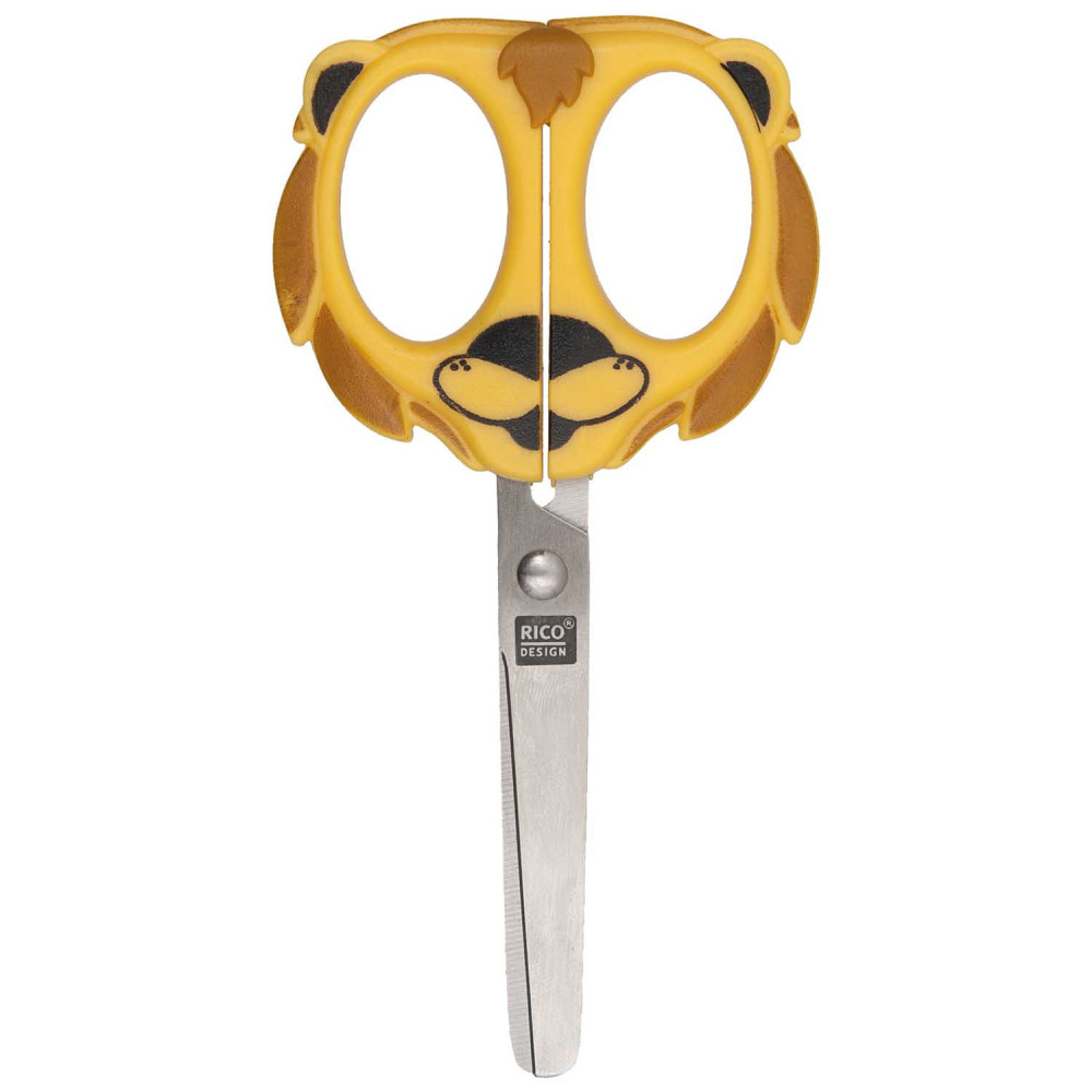Children's scissors - Rico Design - lion, 13 cm