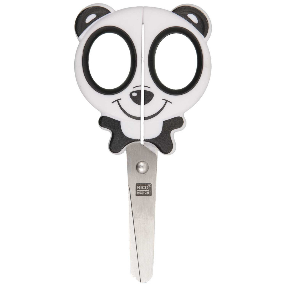 Nożyczki dla dzieci - Rico Design - panda, 13 cm