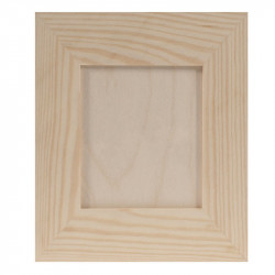Wooden frame - 18 x 23 cm