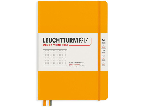 Notatnik Rising Colours - Leuchtturm1917 - w kropki, Rising Sun, A5