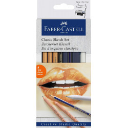 Classic Sketch set - Faber-Castell - 6 pcs