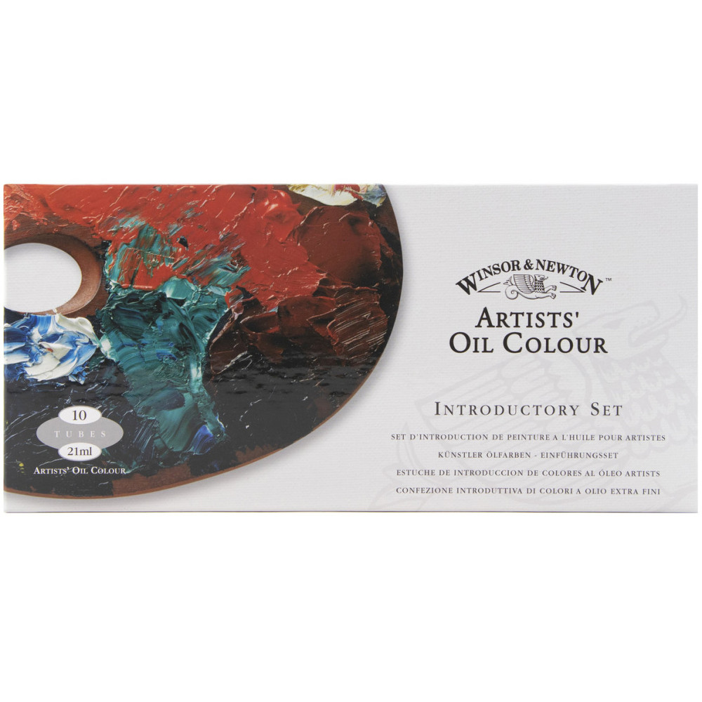 Zestaw farb olejnych w tubkach Artists - Winsor&Newton - 10 kolorów x 21 ml