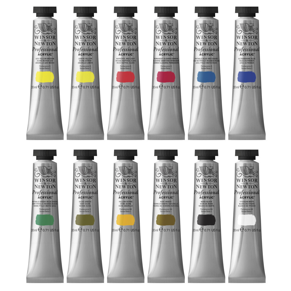 Professional Series Acrylic Paints