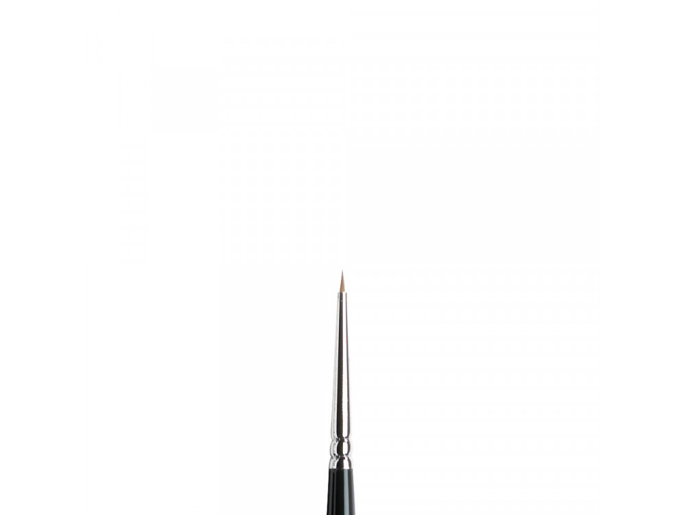 Kolinsky Sable Miniature brush, round, series 7 - Winsor & Newton - short handle, no. 000