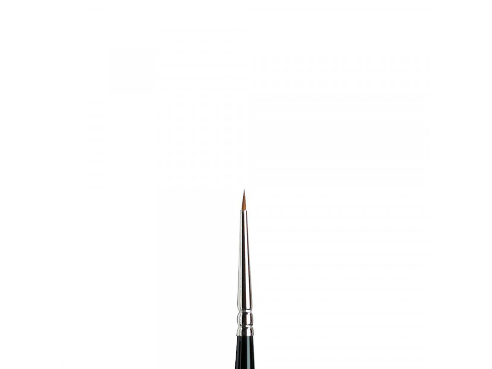 Kolinsky Sable Miniature brush, round - Winsor & Newton - short handle, no. 00