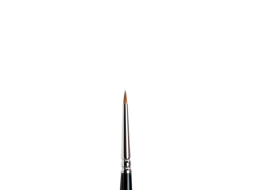 Kolinsky Sable Miniature brush, round, series 7 - Winsor & Newton - short handle, no. 1