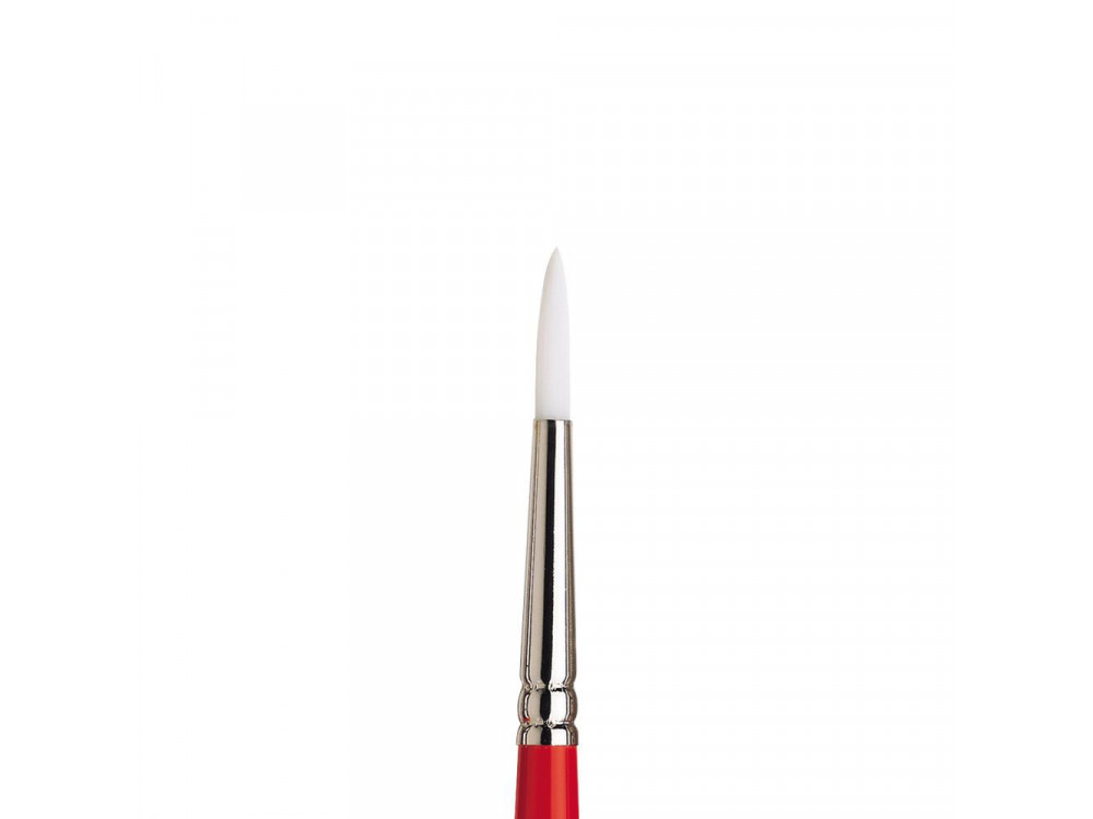 University, synthetic brush - Winsor & Newton - short handle, no. 6