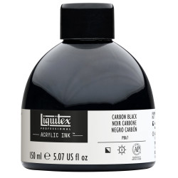 Tusz akrylowy - Liquitex - Carbon Black, 150 ml