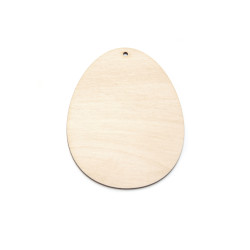 Wooden egg pendant - Simply...