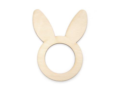 Wooden napkin holder - Simply Crafting - rabbit