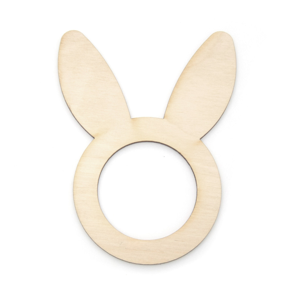 Wooden napkin holder - Simply Crafting - rabbit