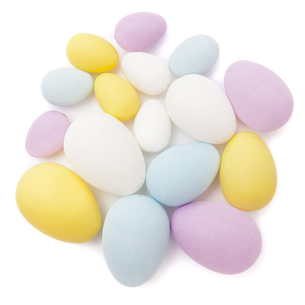 Pastel eggs - DpCraft - Sugar pastel, 16 pcs