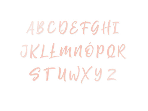 Set of cutting dies - DpCraft - Big alphabet, 26 pcs