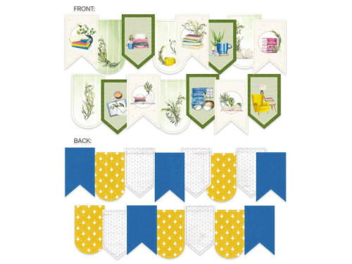 Paper die cut - Piątek Trzynastego - Garden of Books