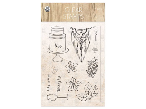 Set of clear stamps - Piątek Trzynastego - Always and forever 01, 13 pcs.