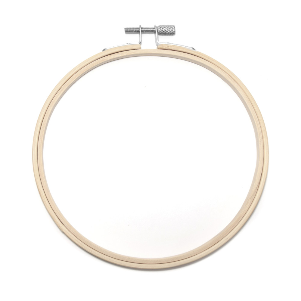 Embroidery hoop, round - Simply Crafting - 25 cm