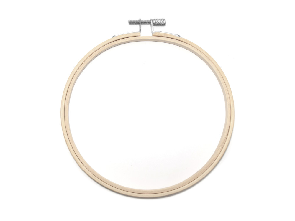 Embroidery hoop, round - Simply Crafting - 25 cm