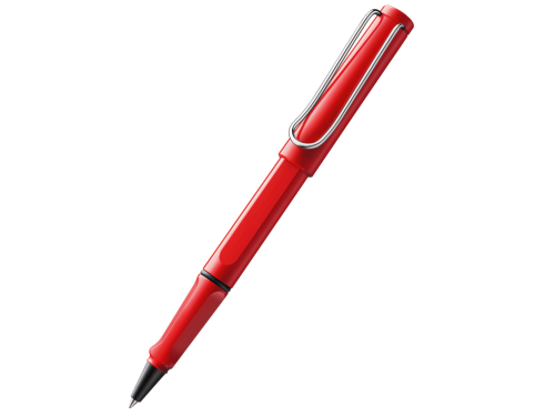 Rollerball pen Safari - Lamy - red