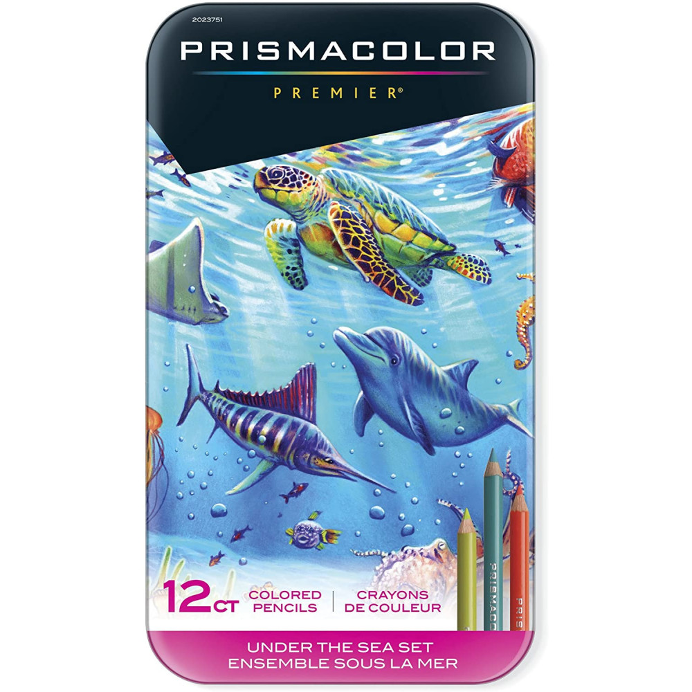 Premier Under the sea colored pencils - Prismacolor - 12 colors
