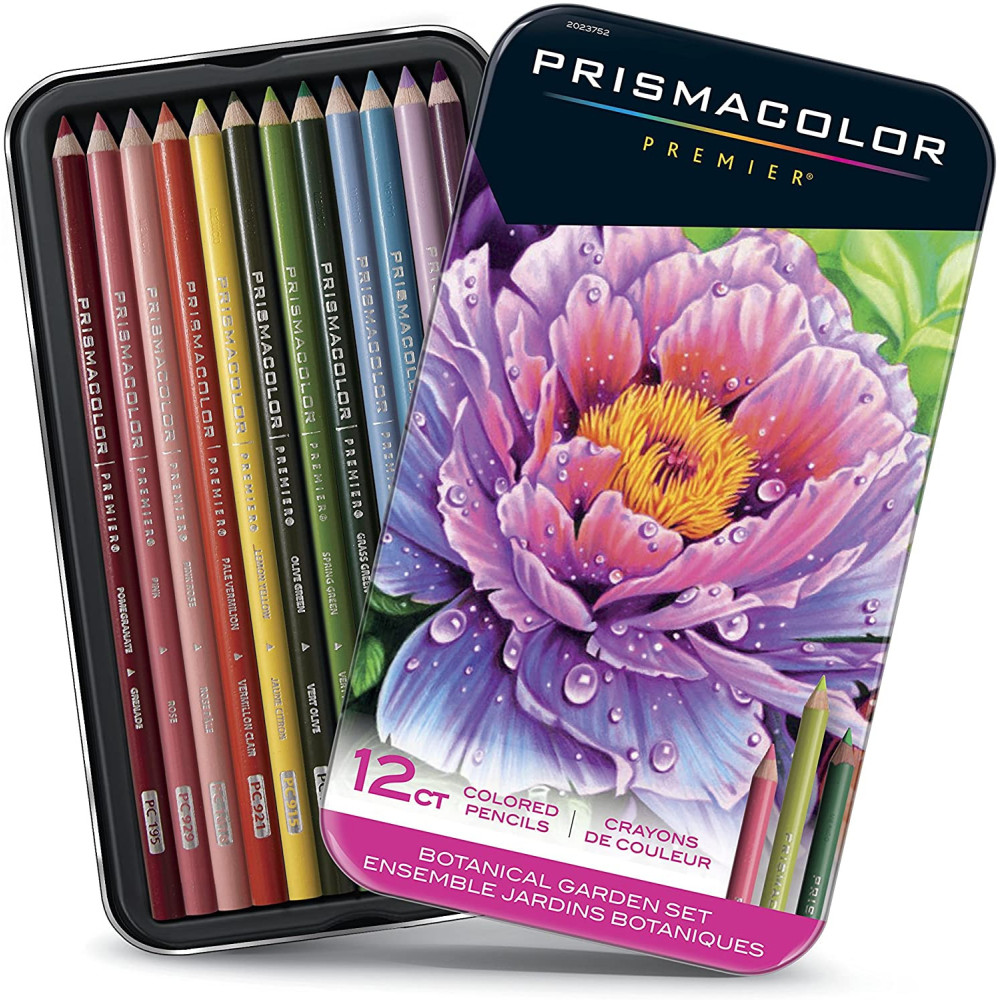 Premier Botanical Garden pencils - Prismacolor - 12 colors
