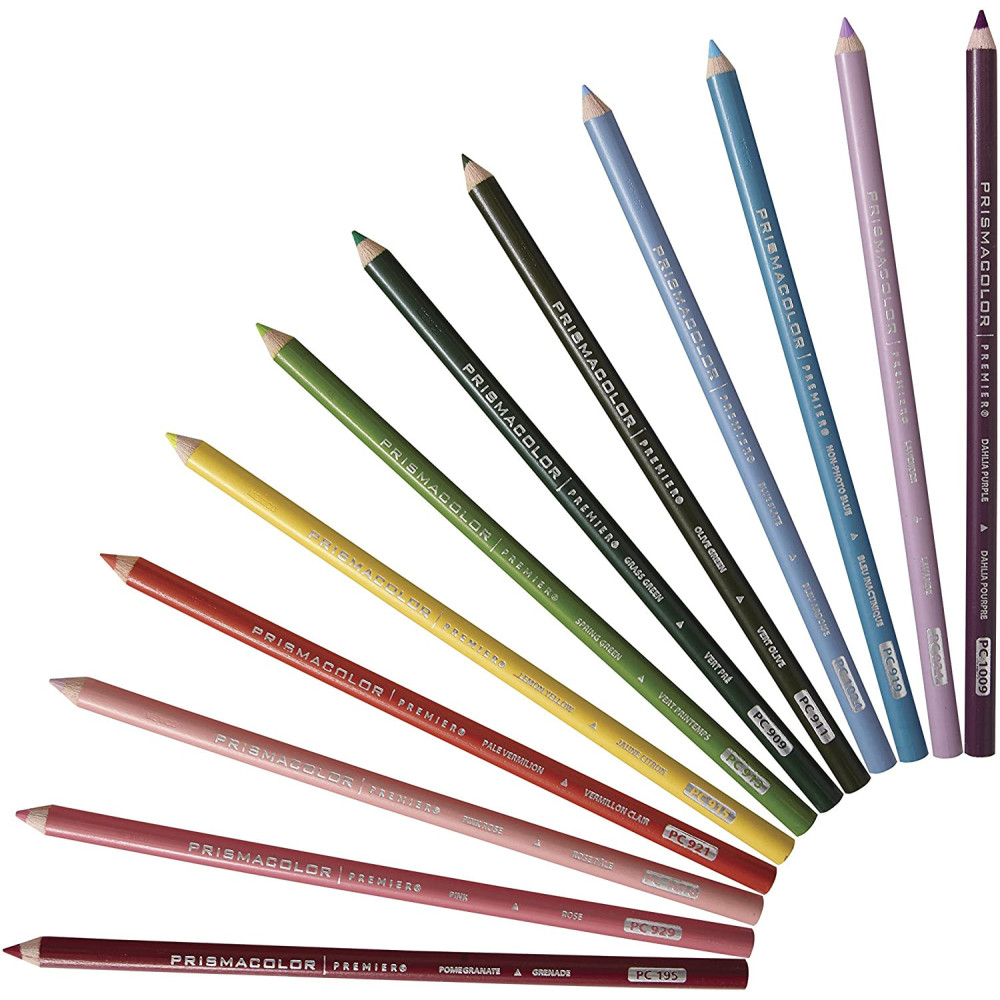 Premier Botanical Garden pencils - Prismacolor - 12 colors