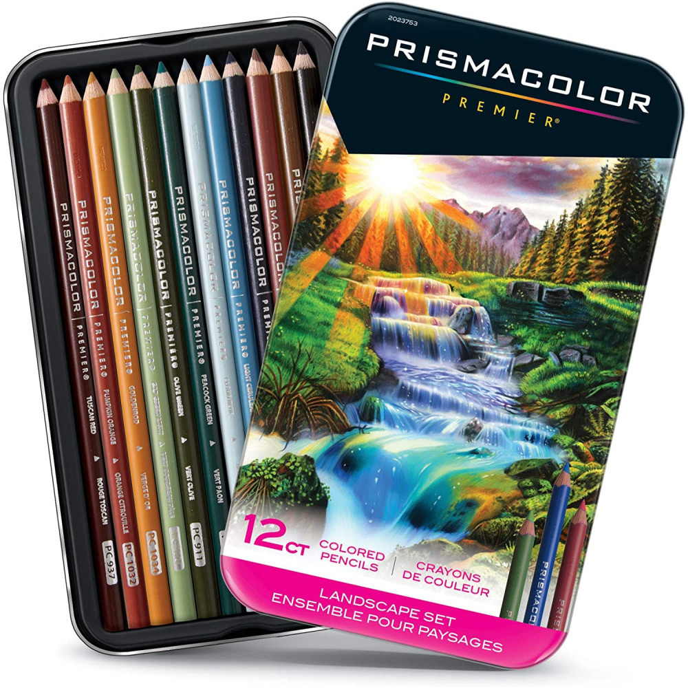 Premier Landscape pencils - Prismacolor - 12 colors