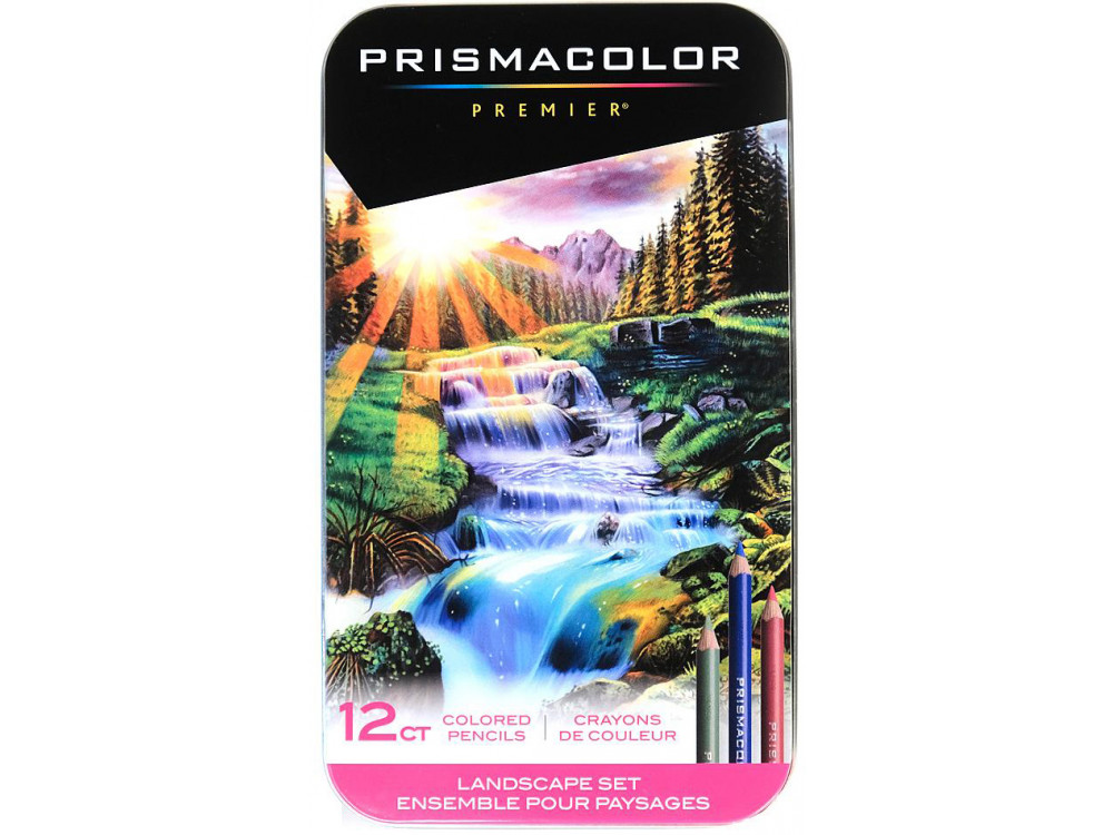 Zestaw kredek Premier Landscape - Prismacolor - 12 kolorów