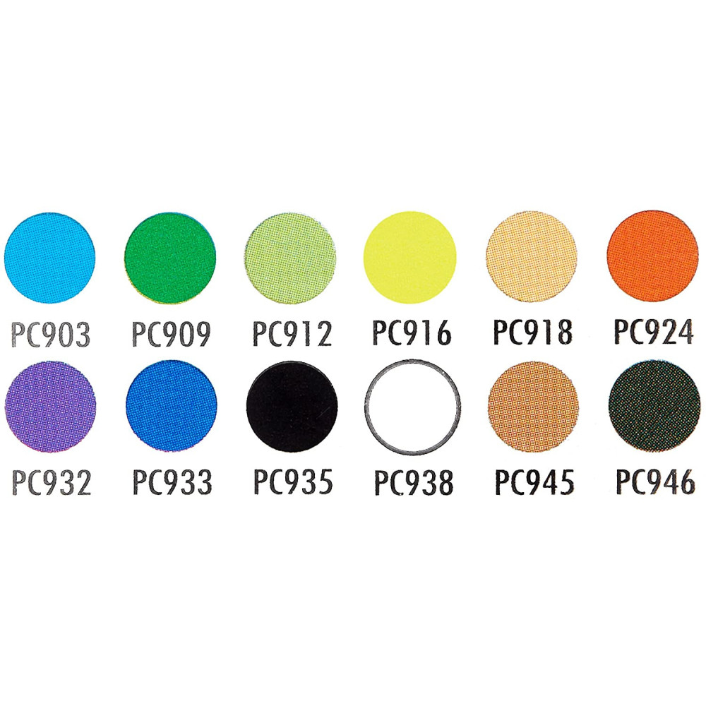 Premier Soft Core colored pencils - Prismacolor - 12 colors