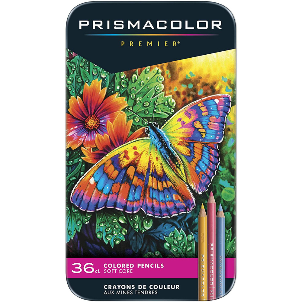 Premier Soft Core colored pencils - Prismacolor - 36 colors