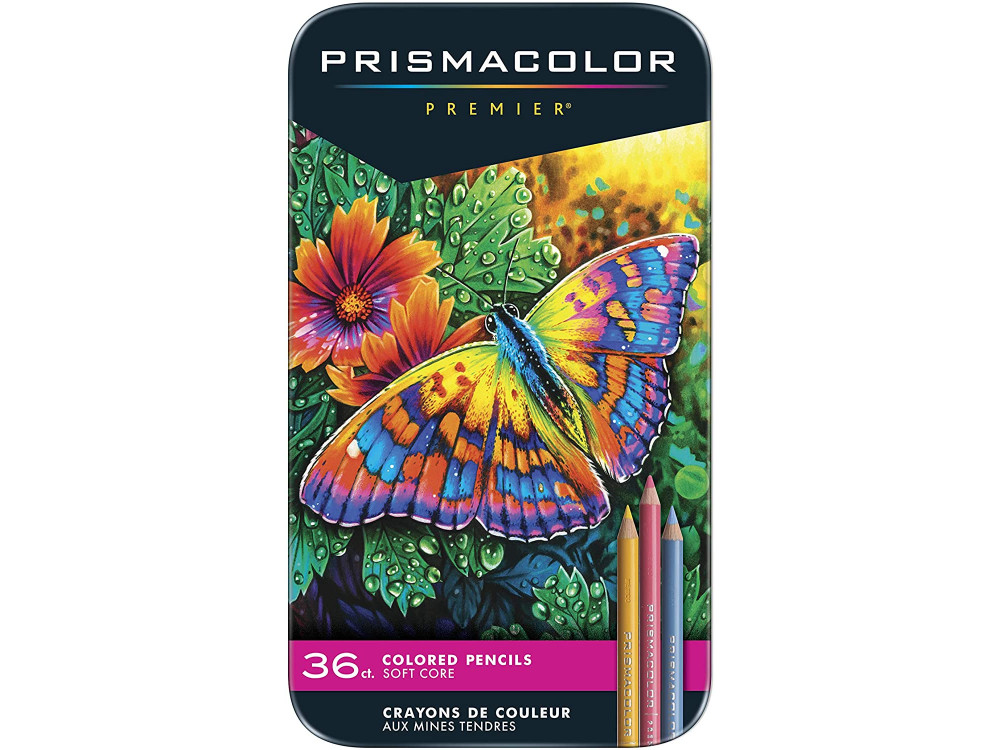 Zestaw kredek Premier Soft Core - Prismacolor - 36 kolorów
