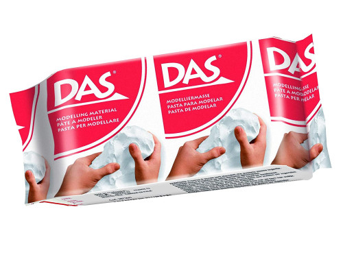 Modelling clay - DAS - white, 150 g