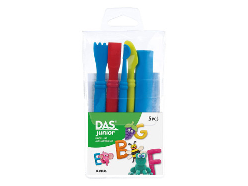 Modelling tools set for kids - DAS - 5 pcs