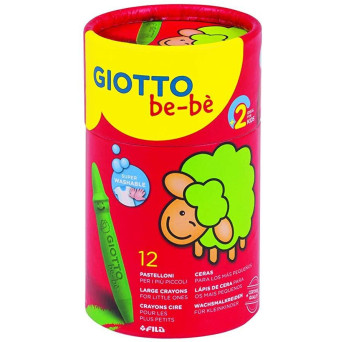 Large colored wax pencils - Giotto bebe - 10 pcs.