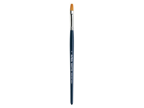 Flat, synthetic Art brush, series 600 - Giotto - no. 8