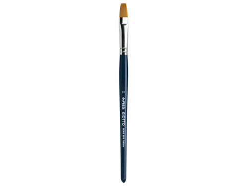 Flat, synthetic Art brush, series 600 - Giotto - no. 12