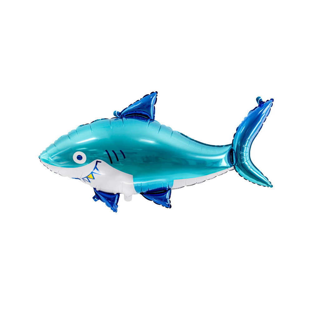 Foil balloon Shark - 92 x 48 cm