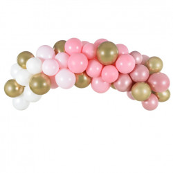 Balloon garland - pink, 60...