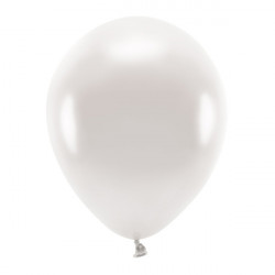 Balony lateksowe Eco Metallic - perłowe, 30 cm, 100 szt.