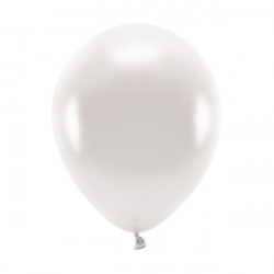 Balony lateksowe Eco Metallic - perłowe, 26 cm, 100 szt.